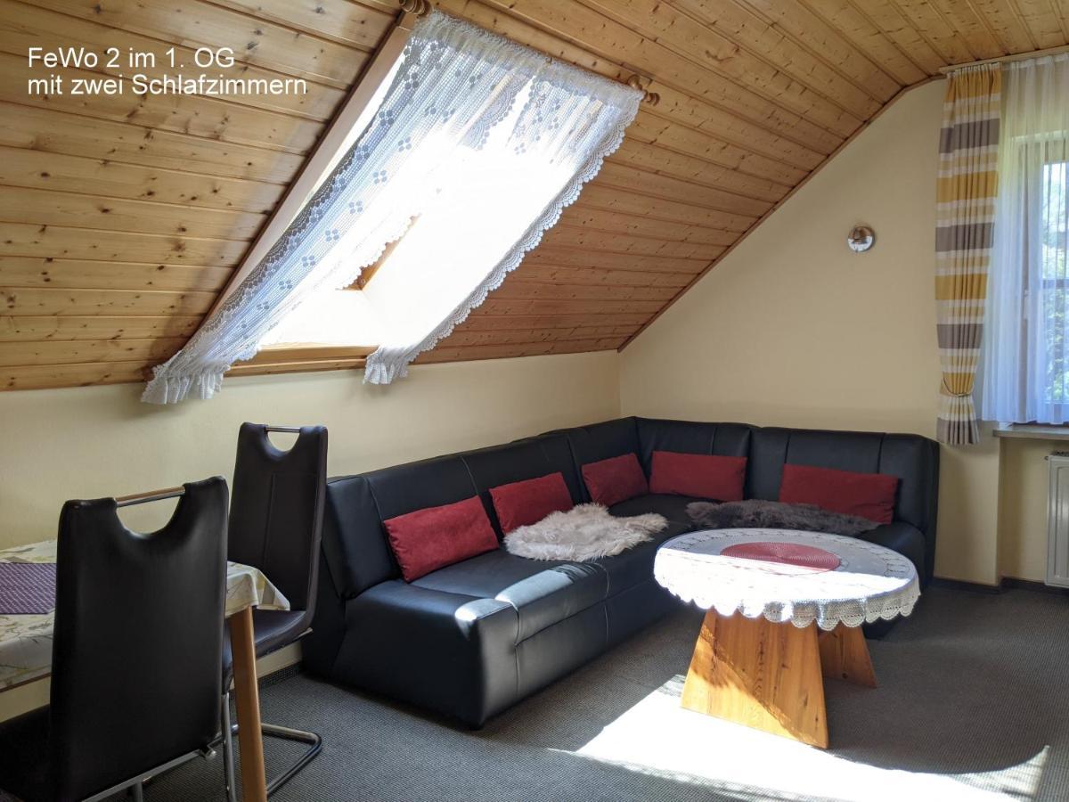 Ferienwohnung "Am Muschwitztal" Bad Steben / Carlsgrun Eksteriør bilde